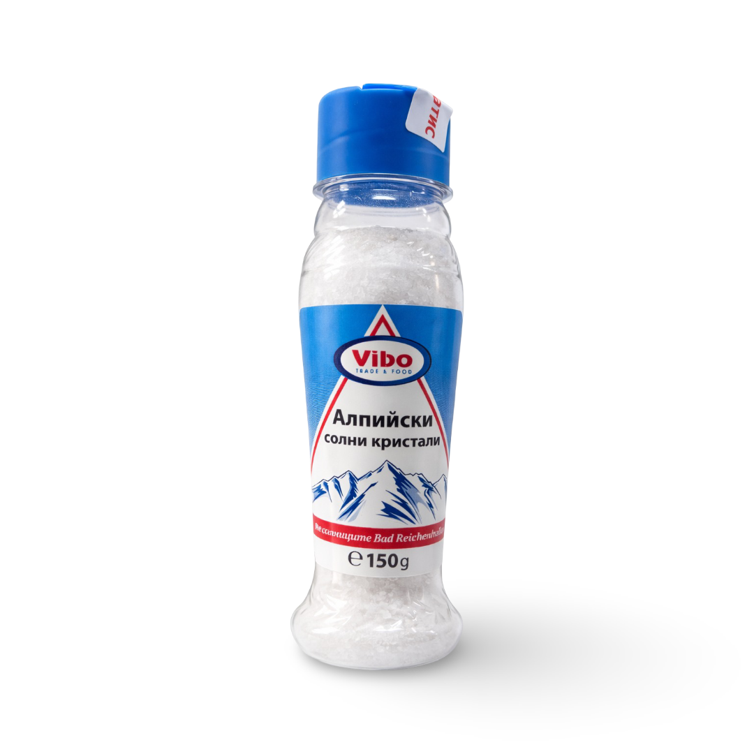 Алпийски солни кристали солница 150 г + 50 г