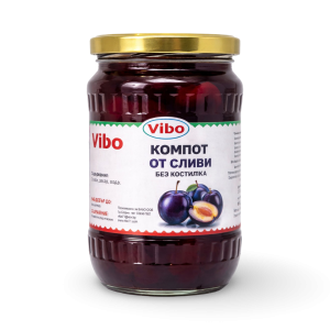 Компот от сини сливи 680 г
