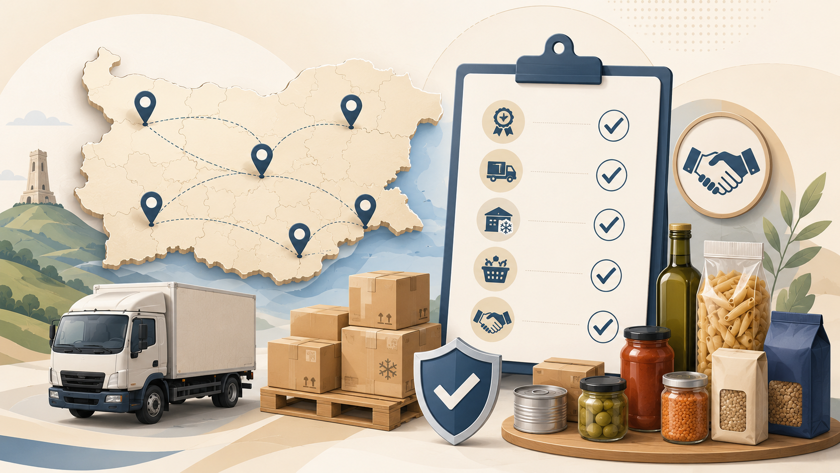Как да изберем надежден дистрибутор на хранителни продукти в България?